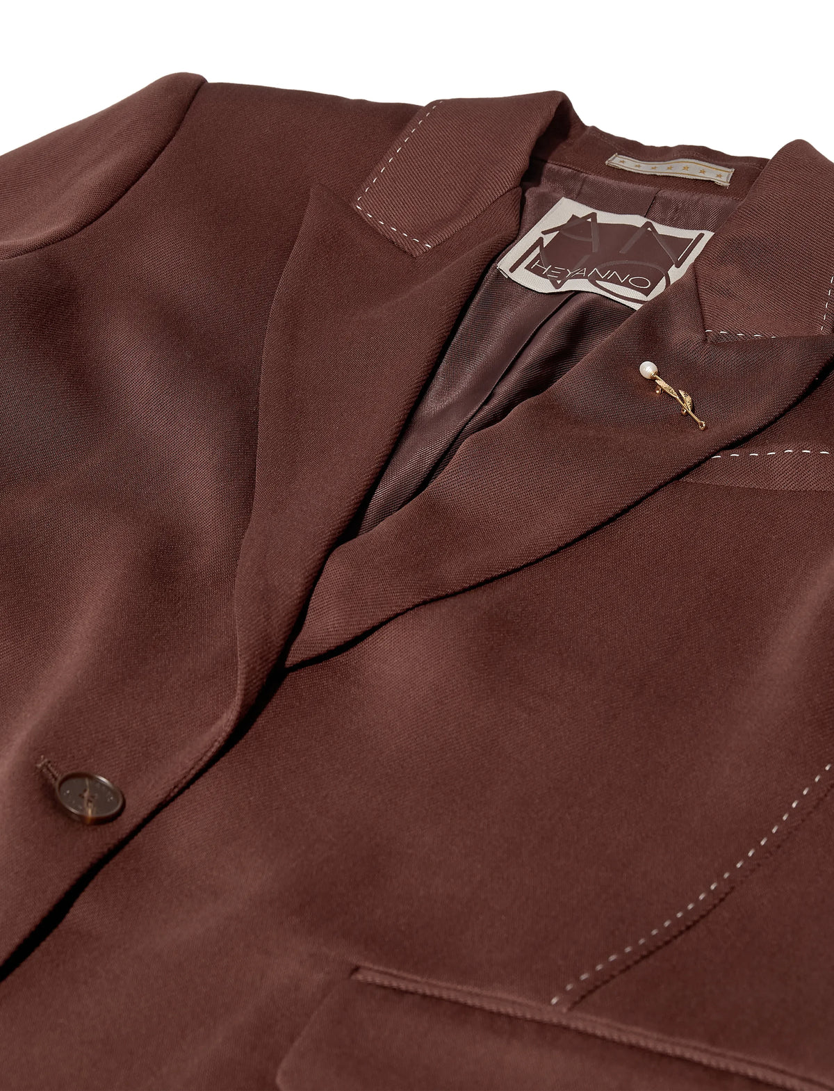 HEYANNO Twill Blazer
