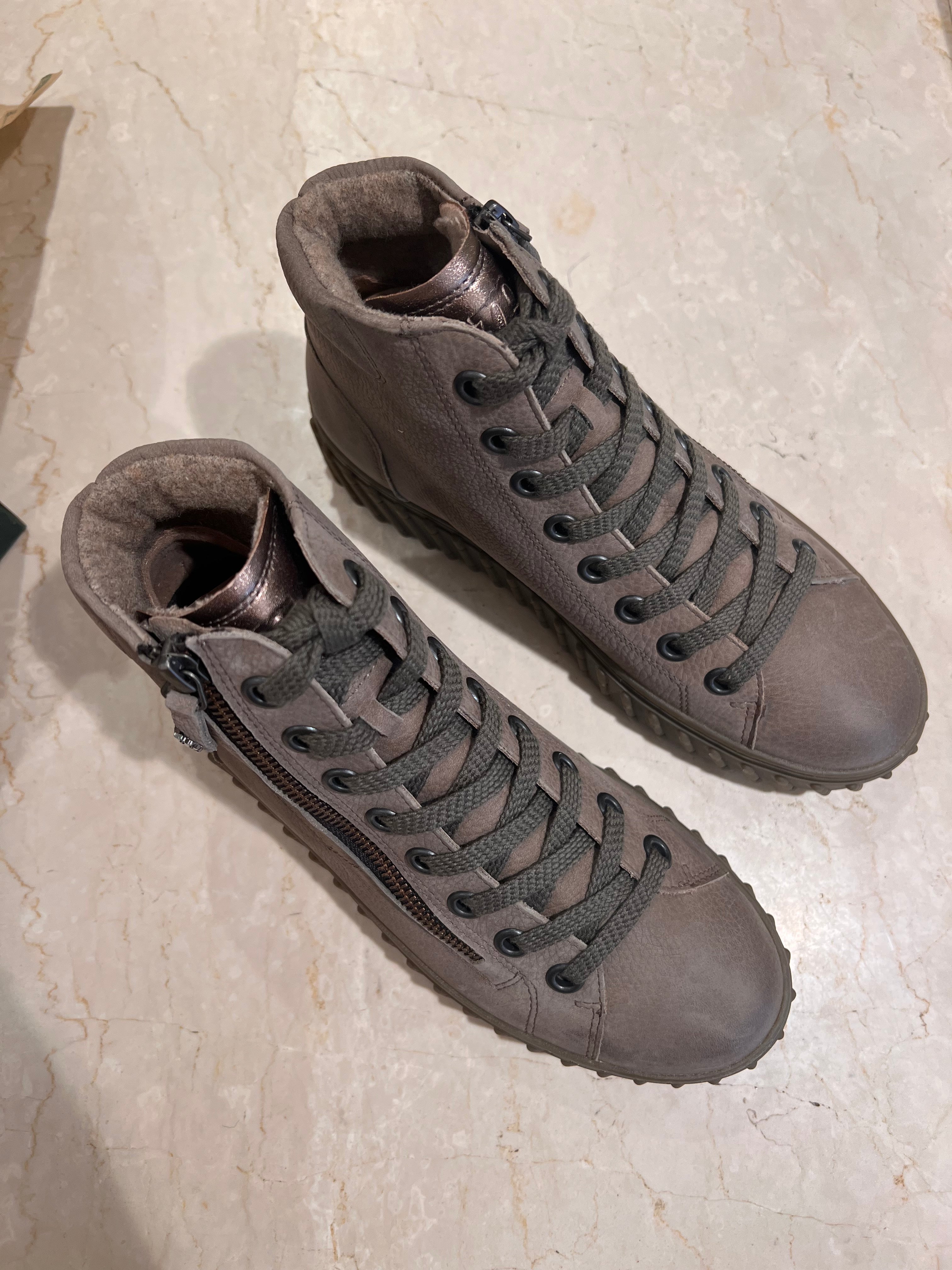 paul green beige/grained nabuk taupe