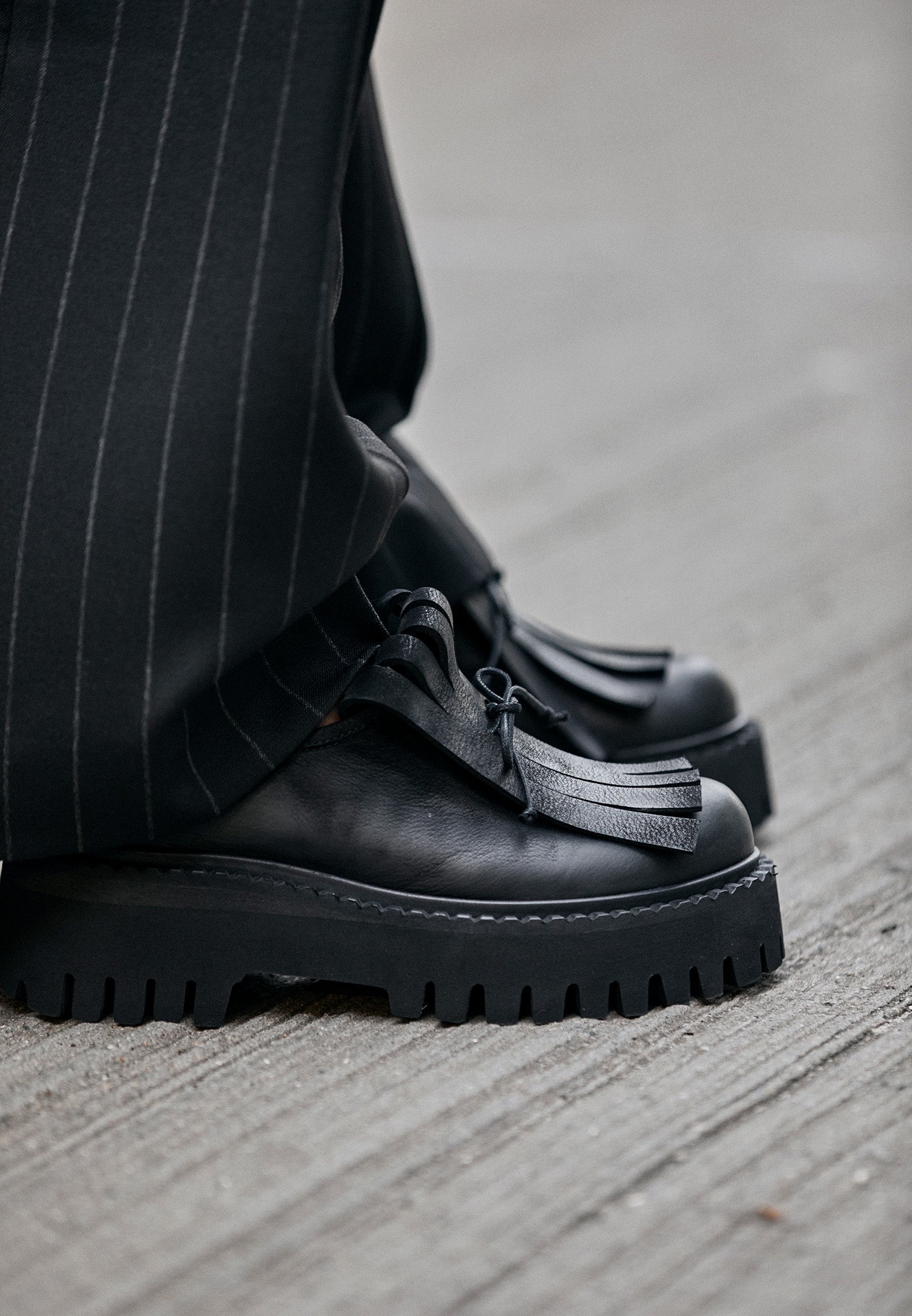 Lofina Gasoline Nero Shoes