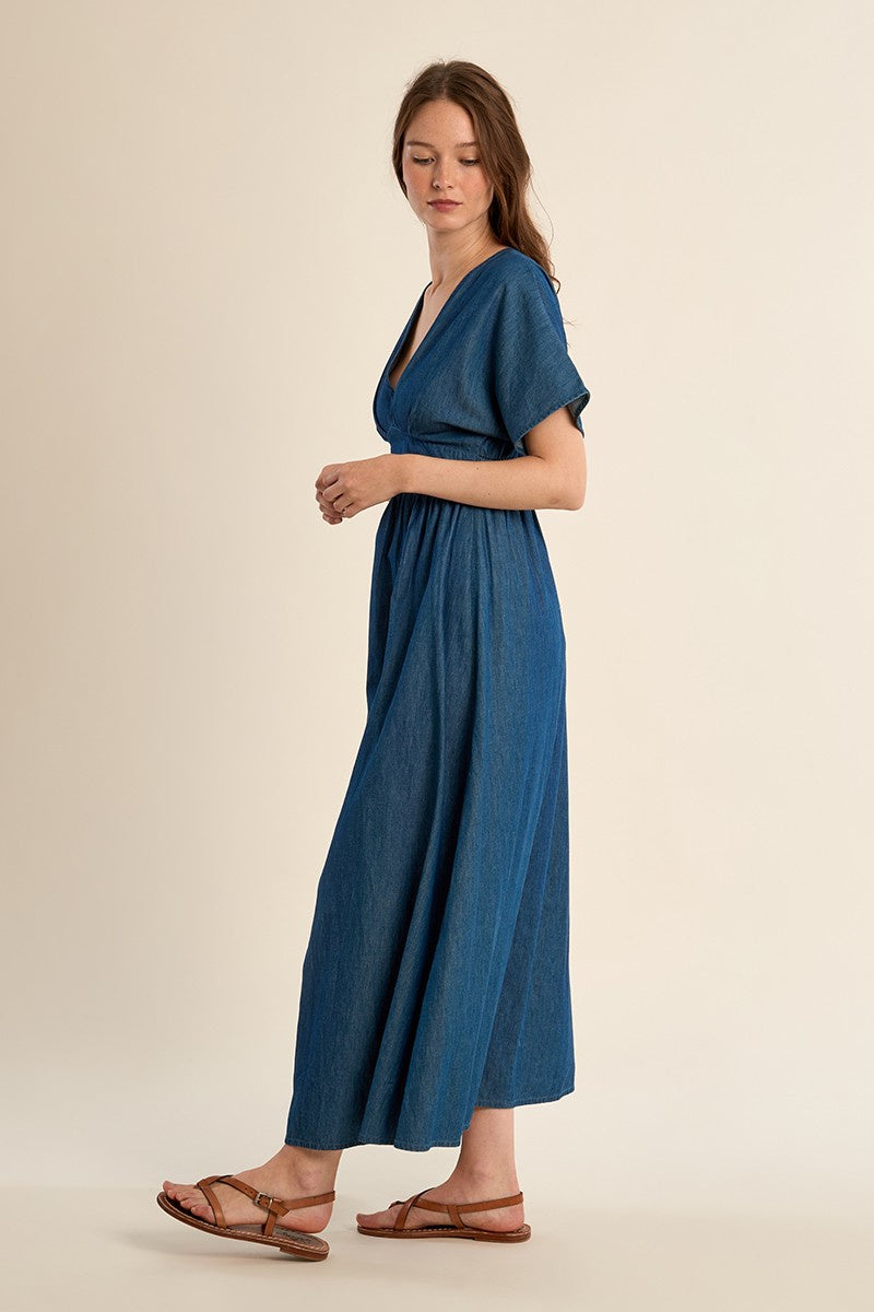 Molly Bracken Long lyocell dress