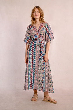 Molly Bracken Long printed dress