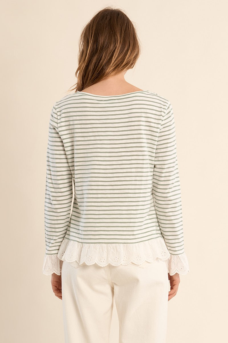 Molly Bracken Long-sleeved cotton T-shirt