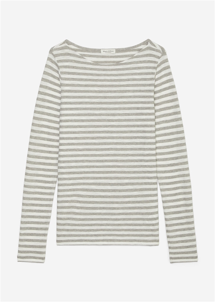 Marc O'Polo Long sleeve top made of organic cotton fabric