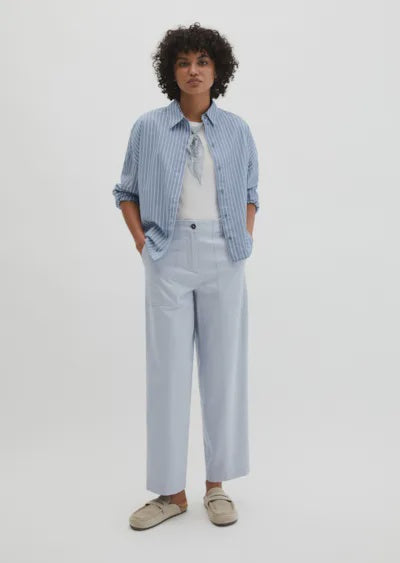 Marc O'Polo Barrel Pants made from brushed cotton twill