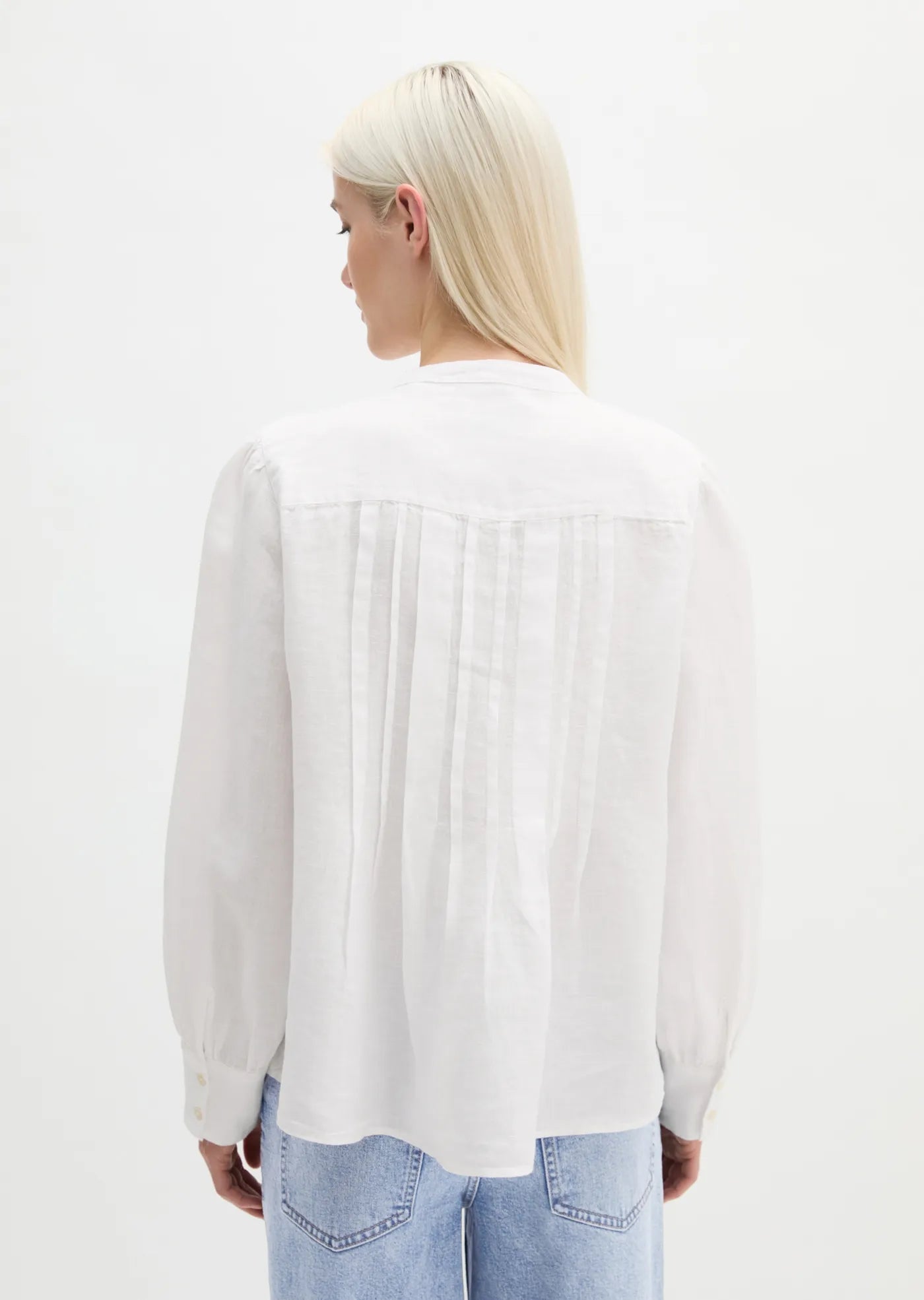 Marc O'Polo Linen blouse A-shape White