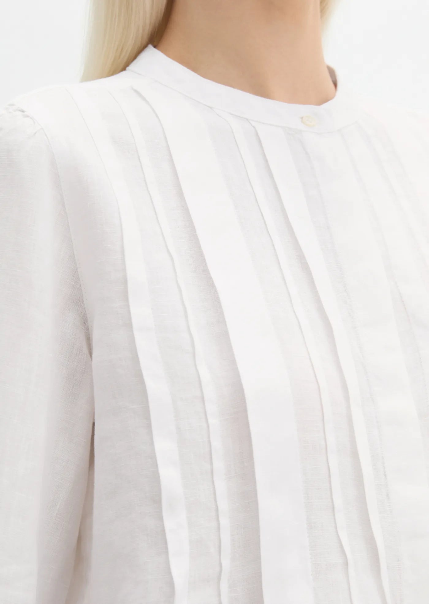 Marc O'Polo Linen blouse A-shape White