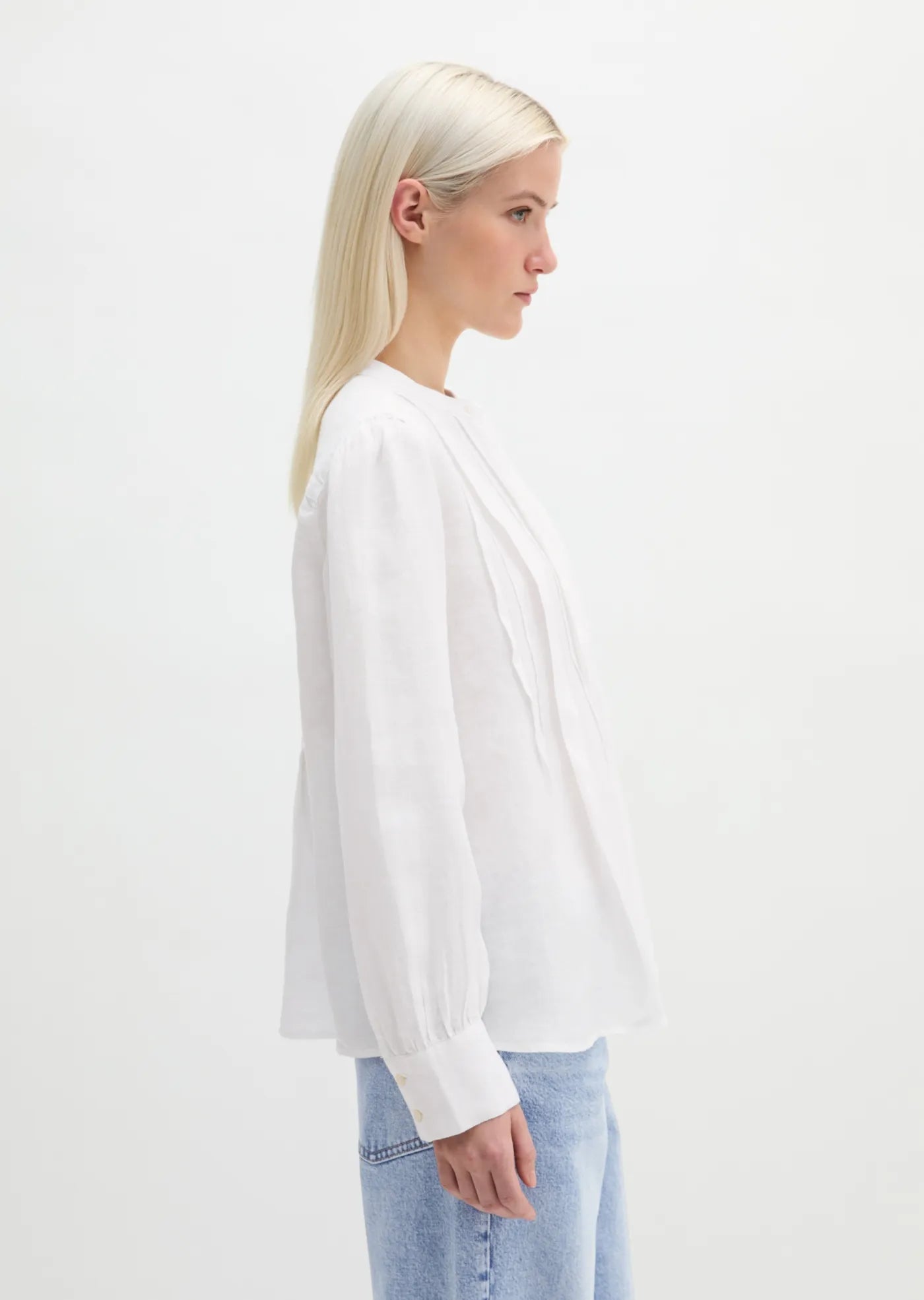 Marc O'Polo Linen blouse A-shape White