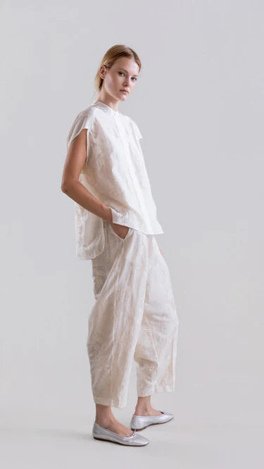 Psophia ETHEREAL BOTANICAL TENCEL RELAXED SLOUCHY PANTS