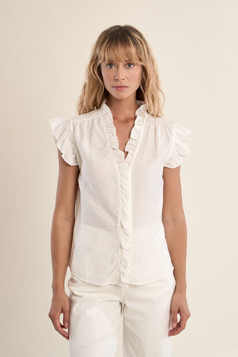 Molly Bracken Ruffle blouse top