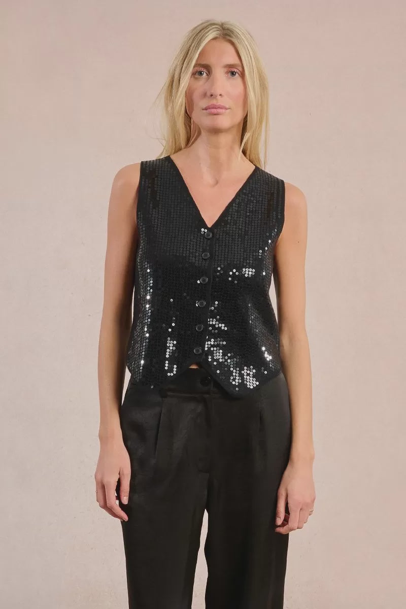 Molly Bracken Sequin Wastecoat