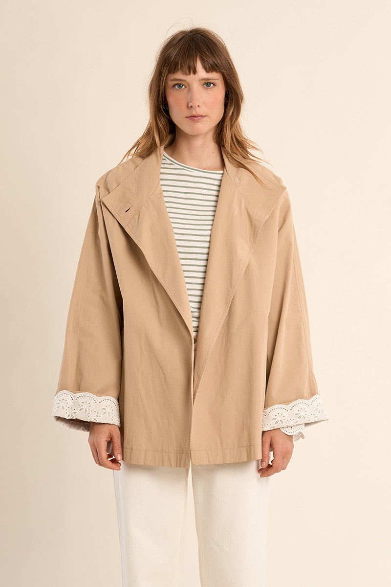 Molly Bracken Short trench coat