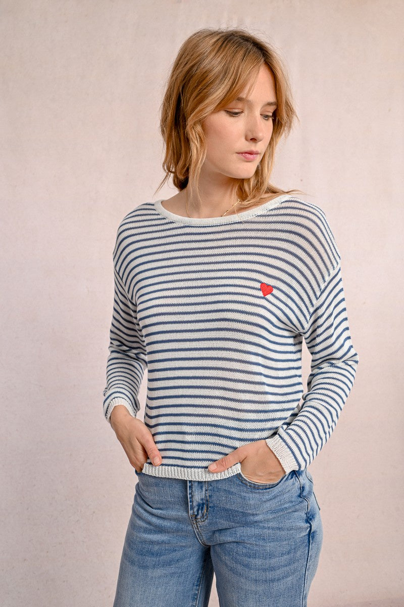 Molly Bracken Striped sweater