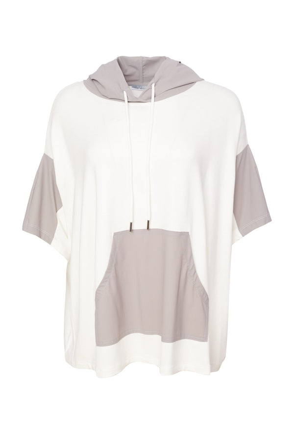 NAYA Hoodie with Contrast Colour Panel